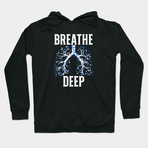 Breathe Deep Hoodie by Ac Vai